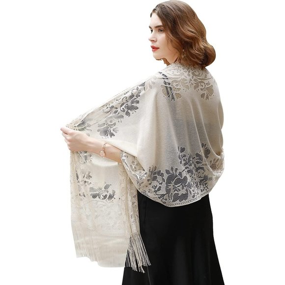 Accessories - Women Shawls and Wraps for Evening Dresses Scarfs Pashmina Wedding Formal Shawl